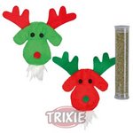 6 Renos Navidad con Catnip para rellenar, 12 cm