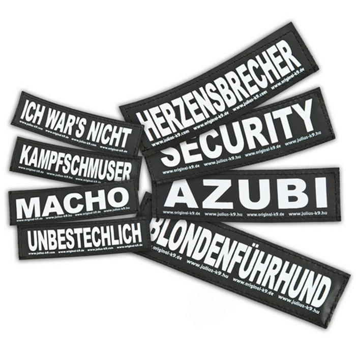 Etiquetas para Personalizar, Para Julius-K9, Estándar, 2 uds, S