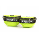 Bolsas Arnés Julius-K9 IDC Cinturón, Baby 1 - Mini-Mini, 2 uds, Neón