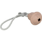 Campana en Cuerda, Navidad, ø 12\/36 cm, beige