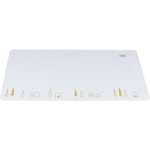 Mantel, Navidad, 44 × 28 cm, beige