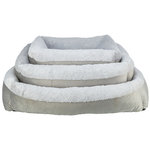 Cama Livia Soft, Navidad, 100 × 70 cm, gris