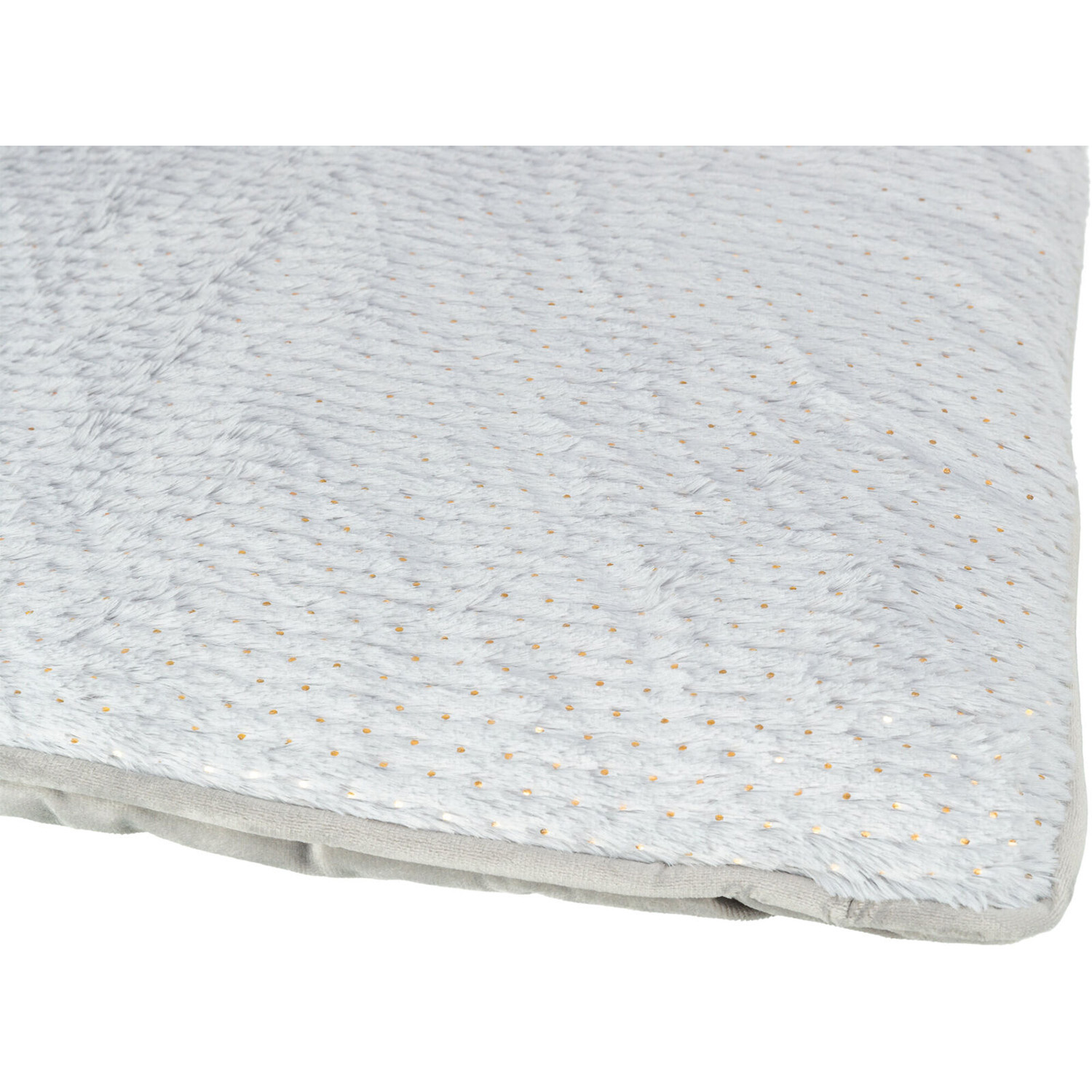 Colchoneta Livia Soft, Navidad, 90 × 60 cm, gris