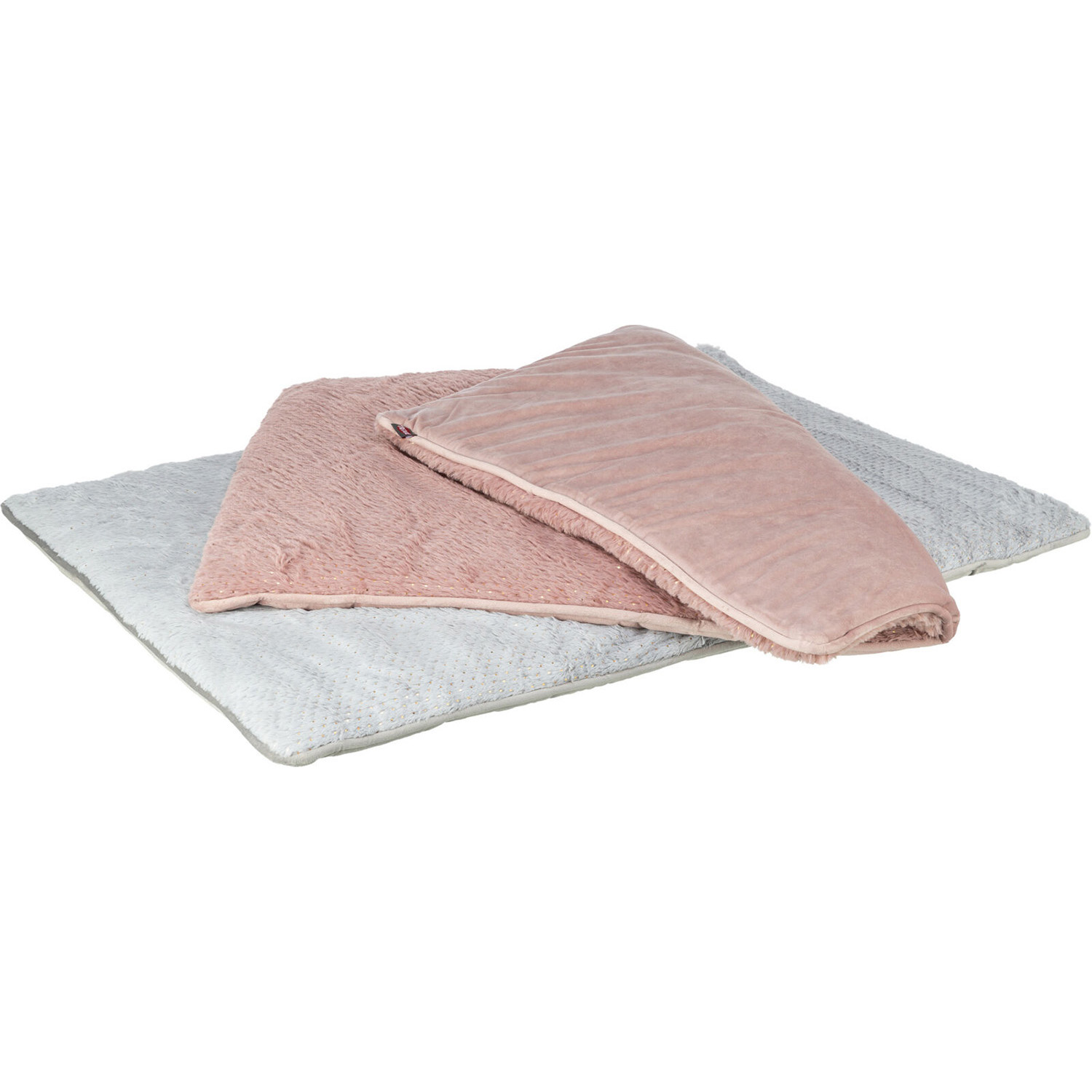 Colchoneta Livia Soft, Navidad, 90 × 60 cm, gris
