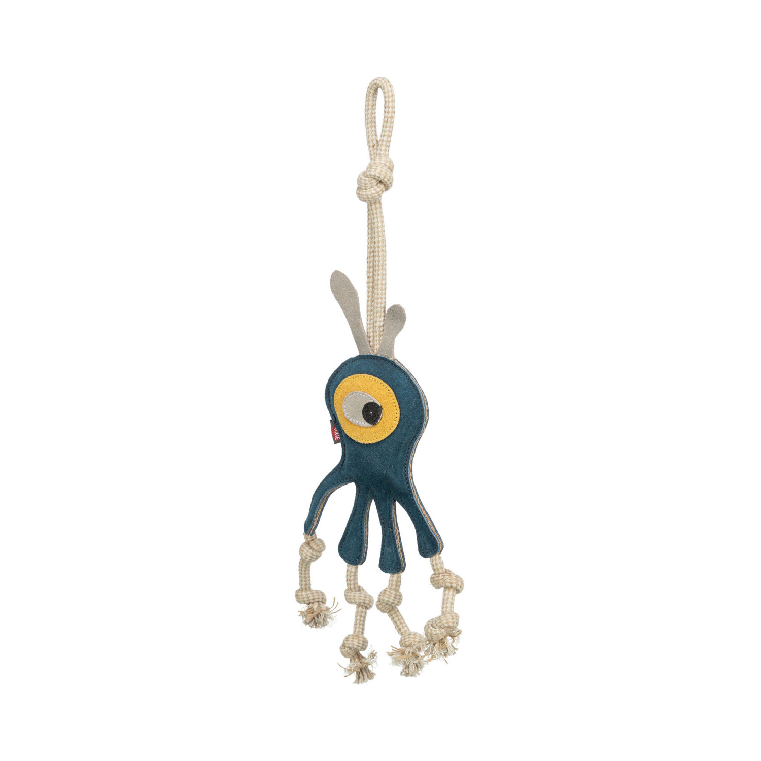 Monstruo con cuerda, piel/cuerda, 47 cm
