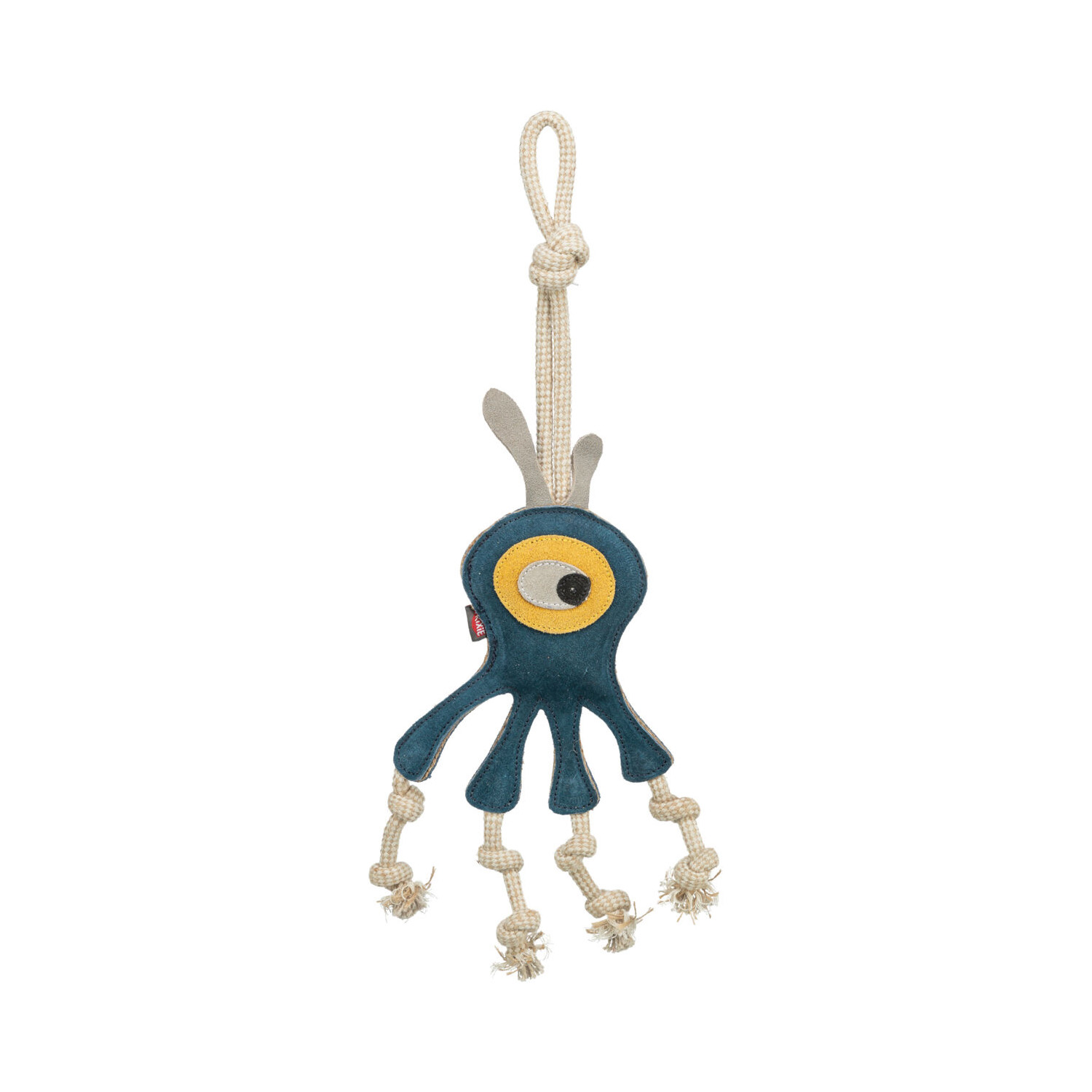 Monstruo con cuerda, piel/cuerda, 47 cm