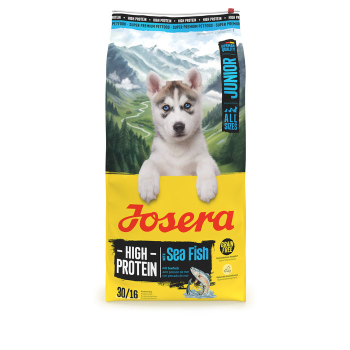 Saco Perro Junior High Protein Sea Fish, JOSERA, 3kg