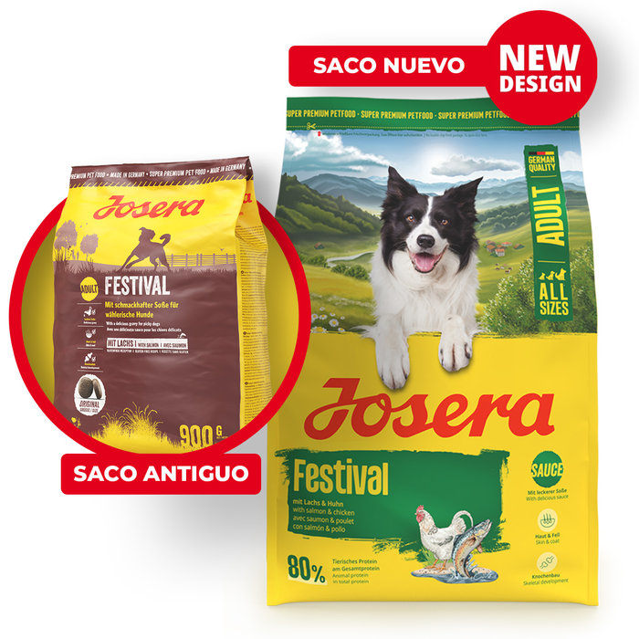 Saco Perro Festival, JOSERA, 3kg