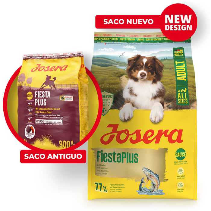 Saco Perro Fiesta Plus, JOSERA, 3kg