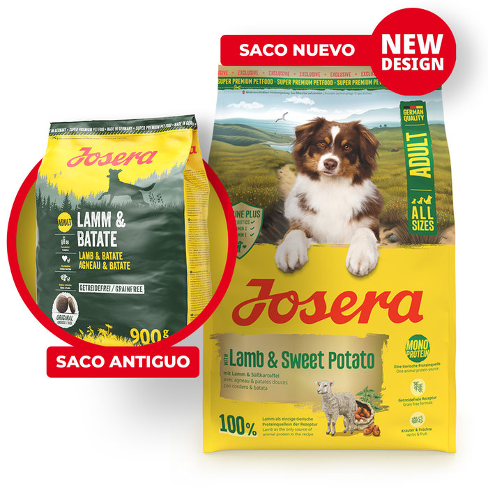 (Cordero y Batata) Saco Perro Lamb & Sweet Potato, JOSERA, 12,5kg