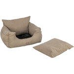 Asiento para Coche, 55 × 30 × 50 cm, taupe
