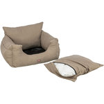 Asiento para Coche, 55 × 30 × 50 cm, taupe