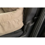 Asiento para Coche, doble, 80 × 35 × 60 cm, taupe