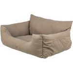 Asiento para Coche, doble, 80 × 35 × 60 cm, taupe