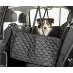 Funda Protectora Asientos Coche, 1,64 × 1,61 m, negro