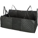 Funda Protectora Asientos Coche, 1,64 × 1,61 m, negro