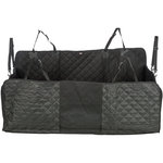 Funda Protectora Asientos Coche, 1,64 × 1,61 m, negro