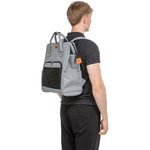 Mochila Ava, 32 × 42 × 20 cm, gris