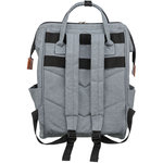 Mochila Ava, 32 × 42 × 20 cm, gris