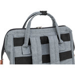 Mochila Ava, 32 × 42 × 20 cm, gris