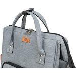 Mochila Ava, 32 × 42 × 20 cm, gris