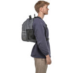 Mochila Dan, 34 × 44 × 26 cm, gris