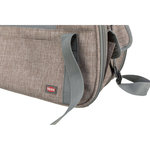 Bolsa Madison, 19 × 28 × 42 cm, arena