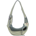 Mochila Frontal Sling, 50 × 25 × 18 cm, verde claro