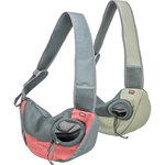 Mochila Frontal Sling, 50 × 25 × 18 cm, verde claro