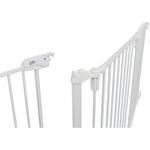 Barrier, metal - 5 elements, with door, 62.5–300 ×