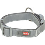 Premium Reflect Collar, L–XL, 42–65 cm\/30 mm, grafito