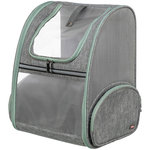 Mochila Chloe, 39 × 43 × 27 cm, gris claro