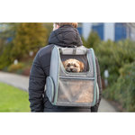 Mochila Chloe, 39 × 43 × 27 cm, gris claro