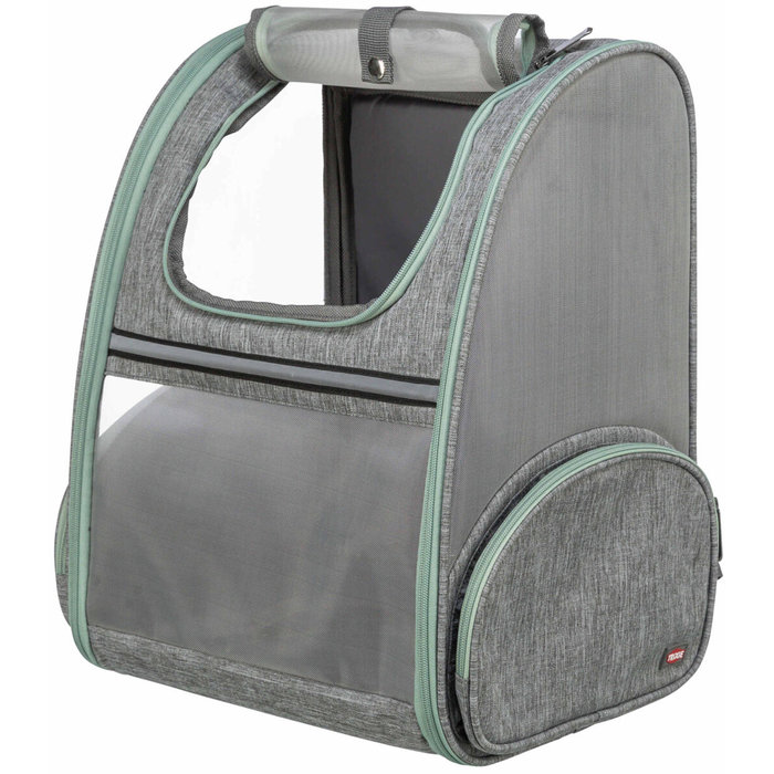Mochila Chloe, 39 × 43 × 27 cm, gris claro