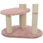 Poste Rascador Lonni, 132 cm, rosa