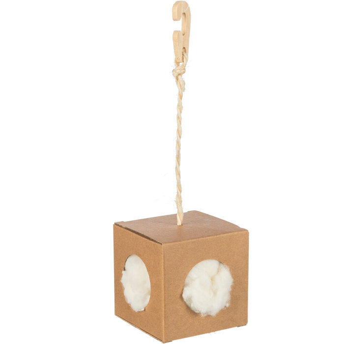Caja de material de nidificación, 9 × 9 × 9 cm