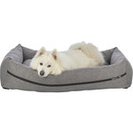 Cama CityStyle, 120 × 80 cm, gris