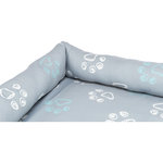 Cama Jimmy, 115 × 80 cm, gris claro