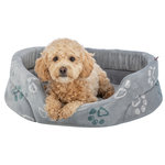 Cama Jimmy Soft, 95 × 85 cm, gris claro