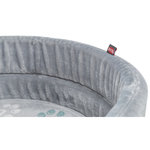 Cama Jimmy Soft, 95 × 85 cm, gris claro