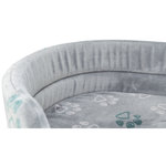 Cama Jimmy Soft, 95 × 85 cm, gris claro