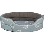 Cama Jimmy, 85 × 75 cm, gris claro\/gris oscuro