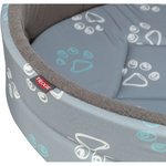 Cama Jimmy, 85 × 75 cm, gris claro\/gris oscuro