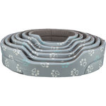 Cama Jimmy, 95 × 85 cm, gris claro\/gris oscuro