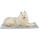 Colchoneta Jimmy Soft, 110 × 70 cm, gris claro