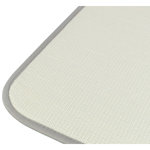 Colchoneta Jimmy Soft, 110 × 70 cm, gris claro
