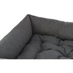 Cama Caliente, 120 × 75 cm, gris oscuro