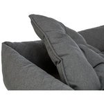 Cama Caliente, 120 × 75 cm, gris oscuro