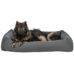 Cama Caliente, 120 × 75 cm, gris oscuro