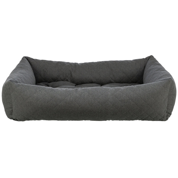 Cama Caliente, 120 × 75 cm, gris oscuro